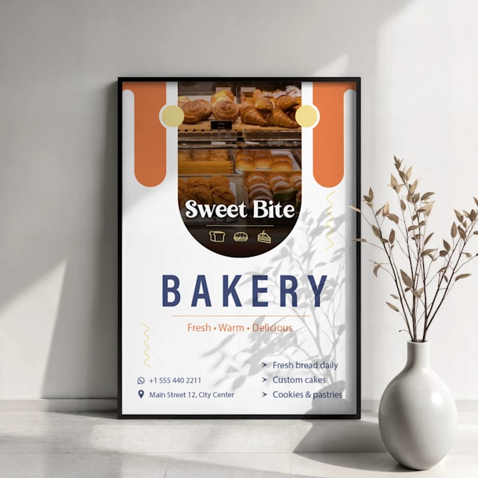 create clean and minimalist poster designs