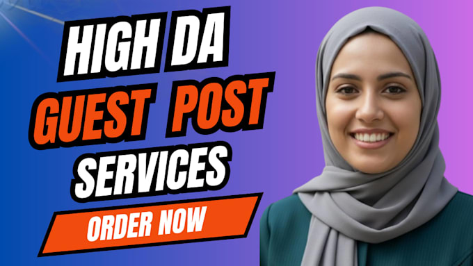 do premium seo guest posts and high da guestpost backlink