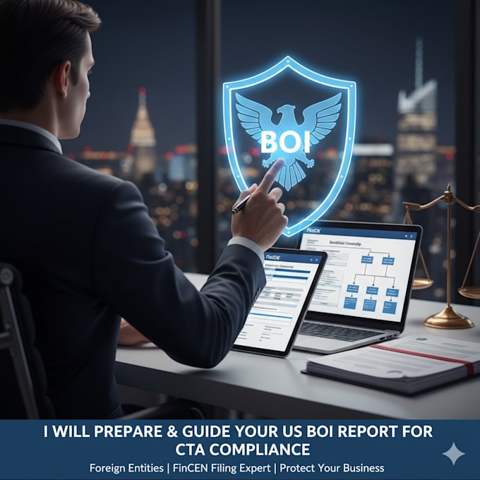 prepare and guide your US boi report for cta compliance