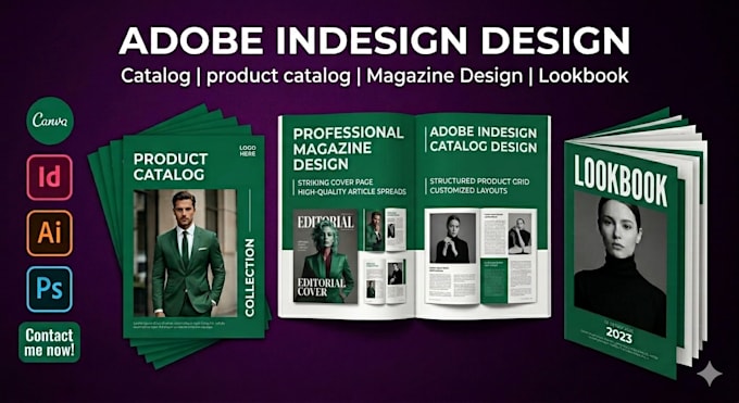 design professional magazines and layouts in indesign