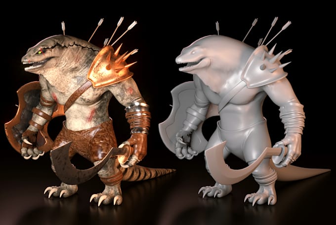 Créer des créatures 3d réalistes et fantastiques avec rig