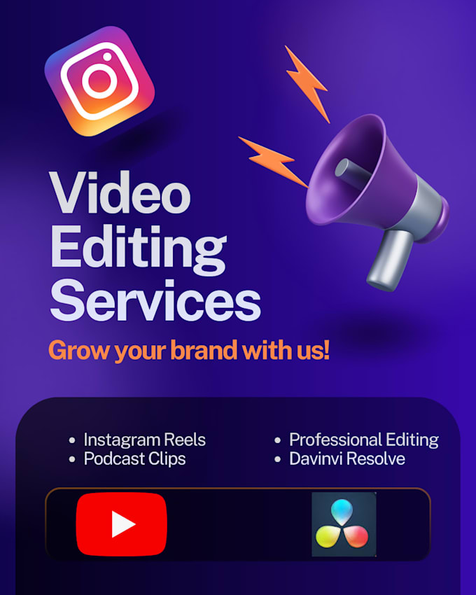 professionally edit video ads and comercial for brands