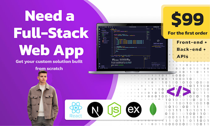 Your saas or full stack web app using nextjs and node by Mircea_gliga ...