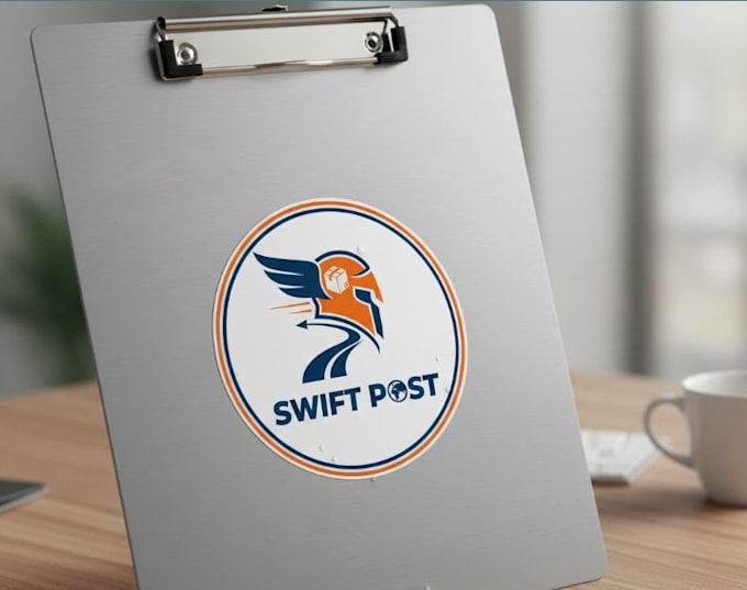 create a modern courier, logistics, or express delivery logo