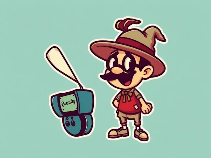 make retro and vintage illustration