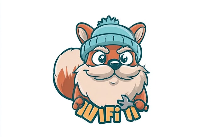 design professional cartoon character logo