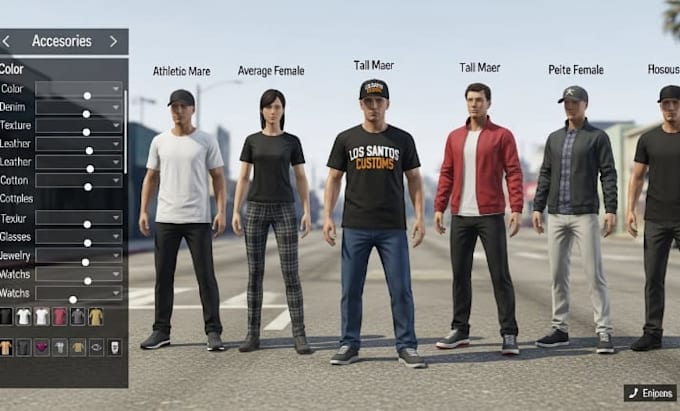custom clothes for fivem