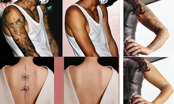 tattoo removal, remove or add tattoos on the body