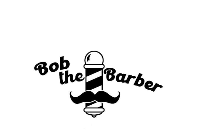 professional barber and barber shop logo design