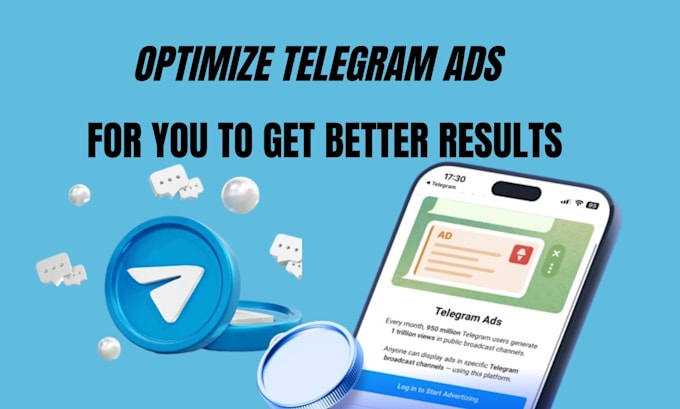 Setup telegram ads professionally by Borsha_13 | Fiverr