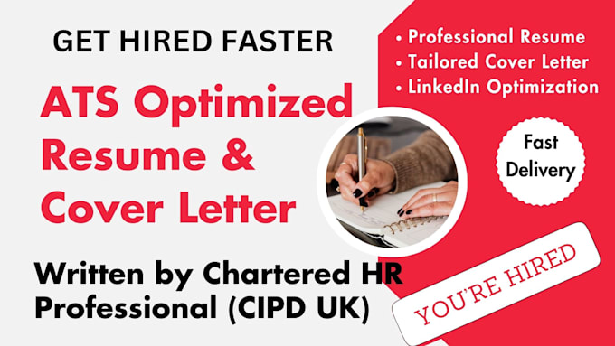 write cvs, cover letters and optimize linkedin profiles