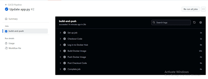 help you dockerize and deploy your application