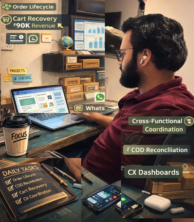 manage shopify ecommerce operations and customer experience