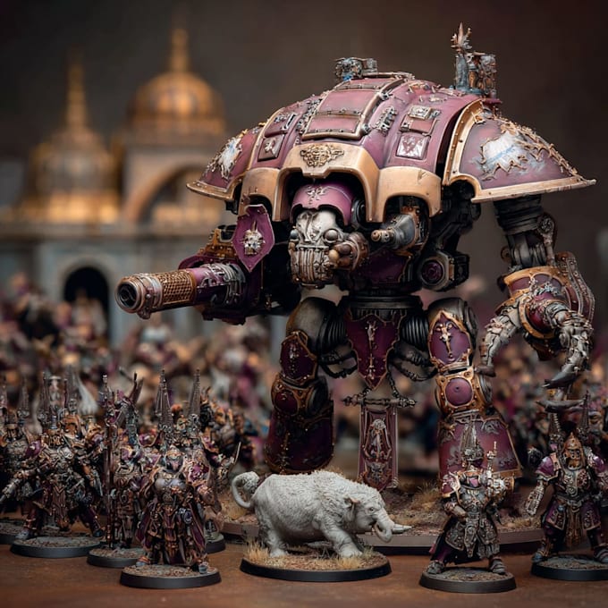 paint your warhammer 40k and fantasy miniatures