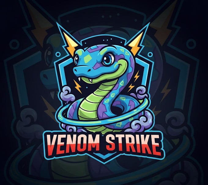 do a unique snake mascot logo t shirt design