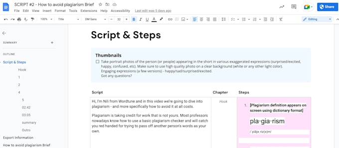 write engaging ai enhanced youtube and tik tok scripts