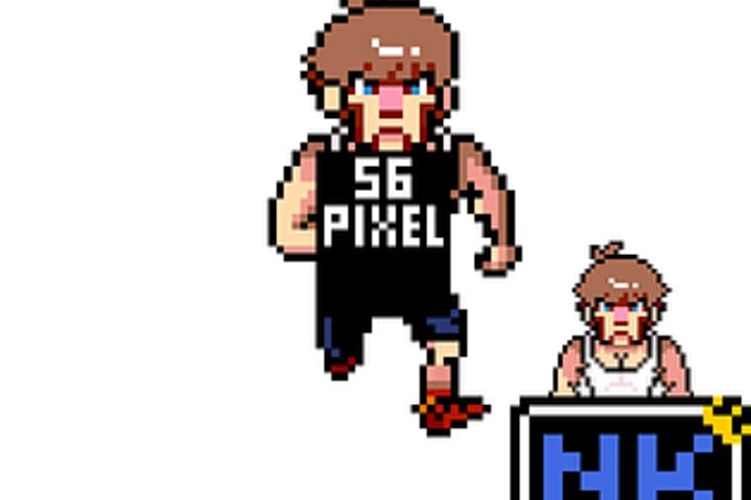 do 2d spritesheet for pixel game art  pixel art animation pixel art character