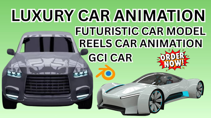Stunning 3d car animations and cgi renders for reels, games, 3d ...
