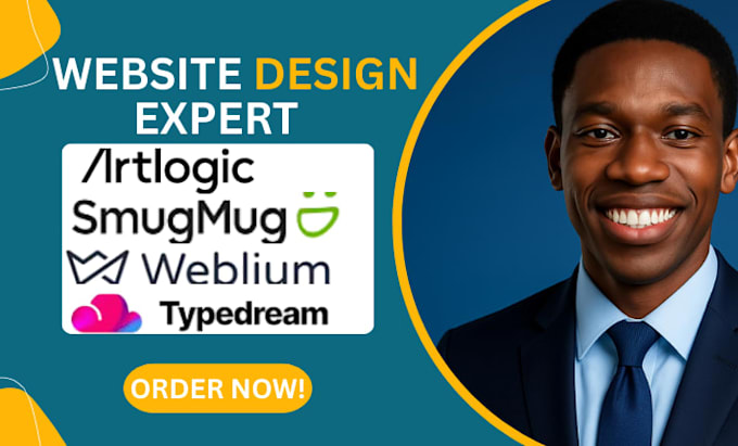 design your website using pixieset artlogic typedream smugmug
