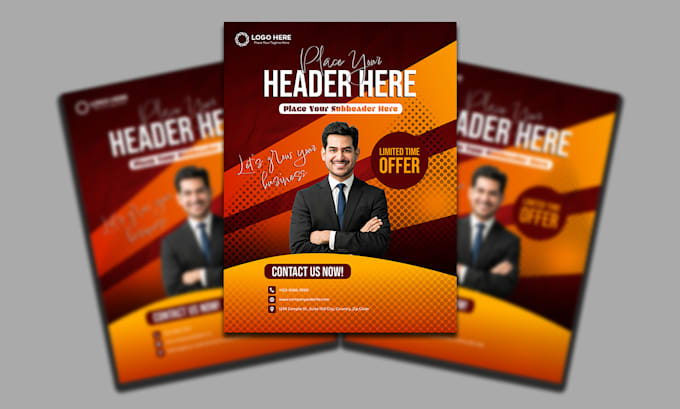 create clean, creative, and professional flyers