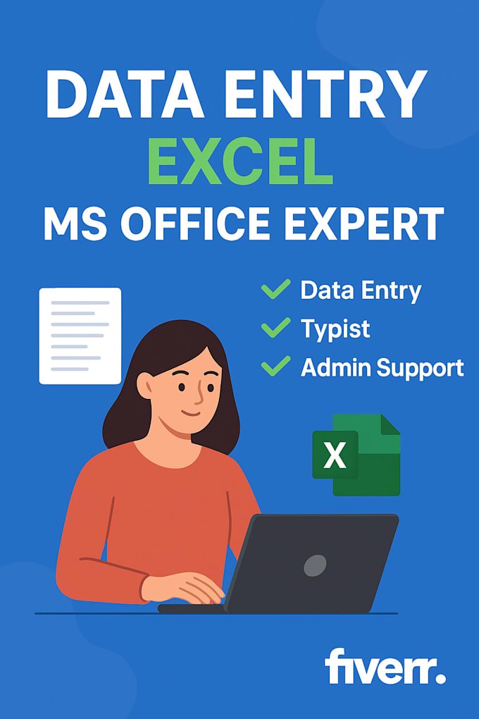 asset data entry ,excel ,ms office expert