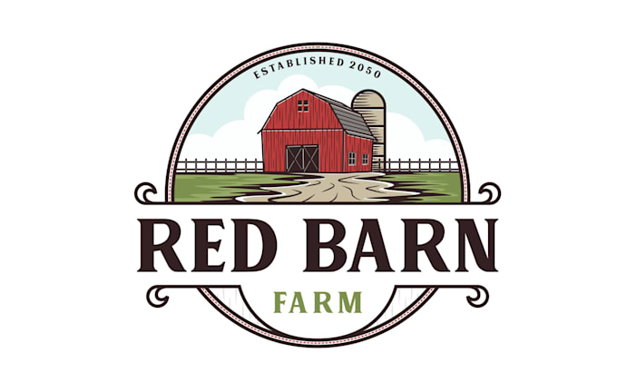 create a unique horse equine equestrian farm logo