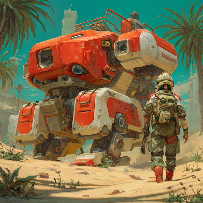 sci fi illustration and sci fi art