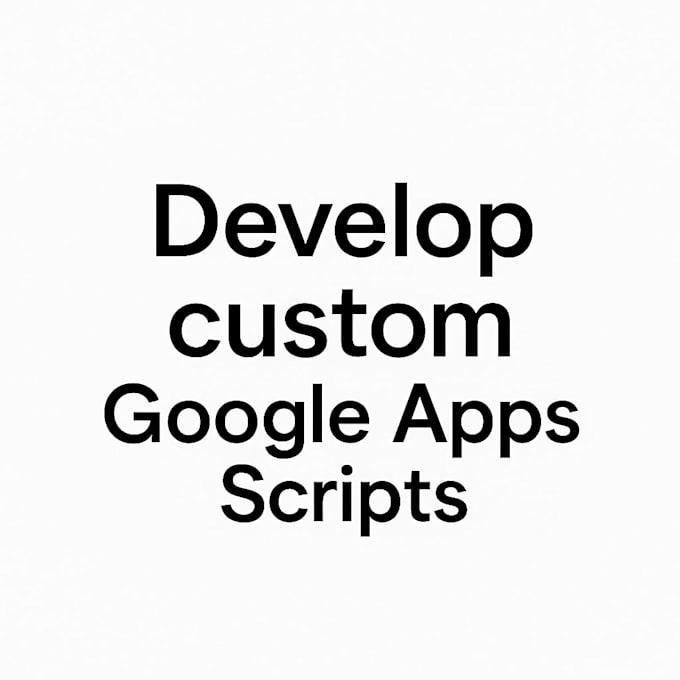 build tools for your business inside google workspace