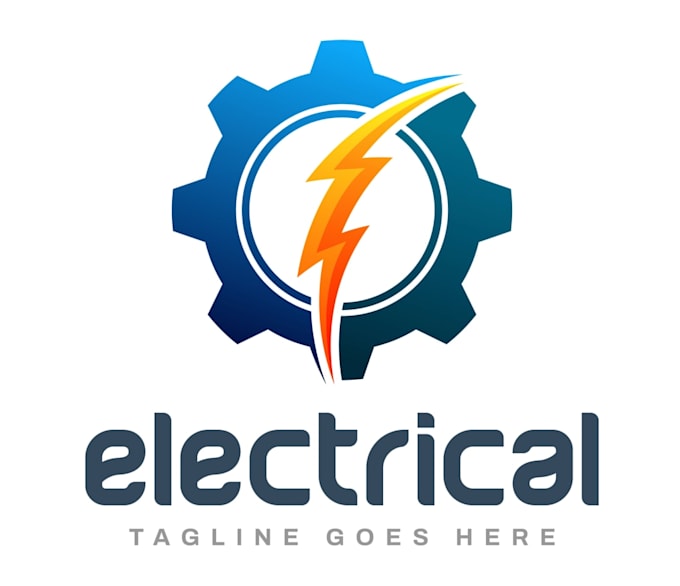 modern electrical logo design for your company