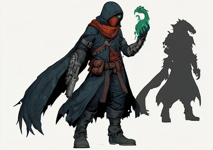 design professional fantasy rpg characters for games