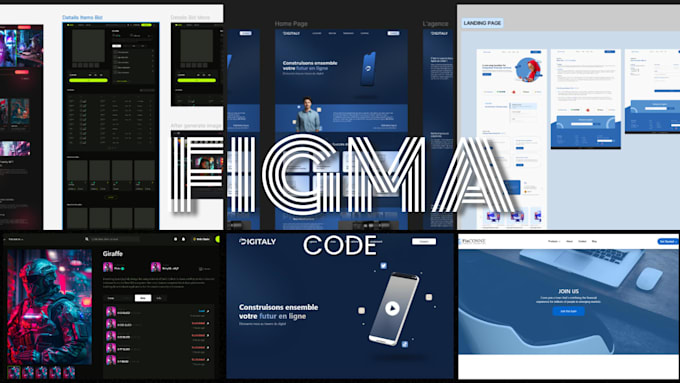 convert your figma design into responsive HTML or react