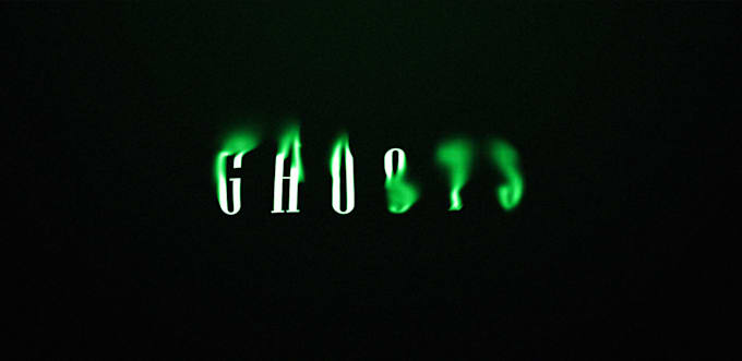 create a ghostly whisper horror title reveal animation