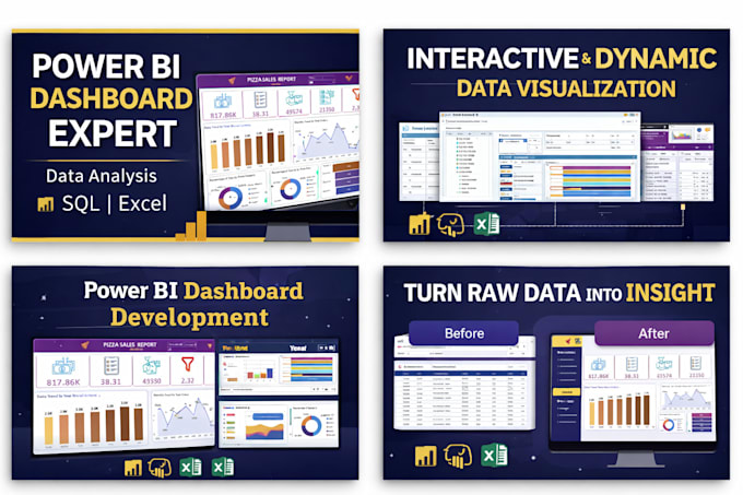 be your power bi dashboard expert, and data analyst