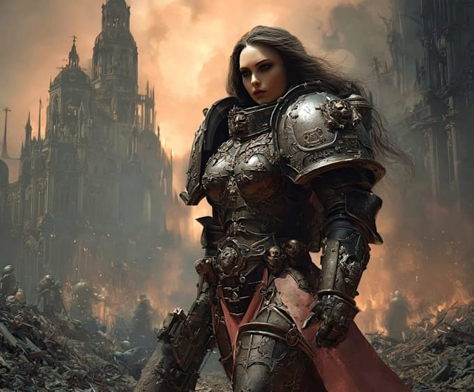 draw an your warhammer 40k character