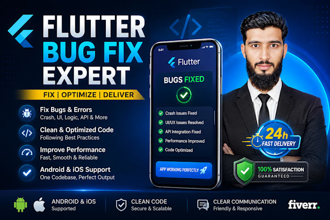 debug, fix, and optimize your flutter android and ios app