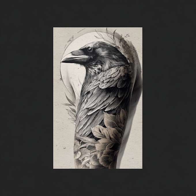 do sleeve tattoo design, realistic tattoo design