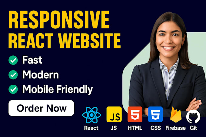 build a responsive react website