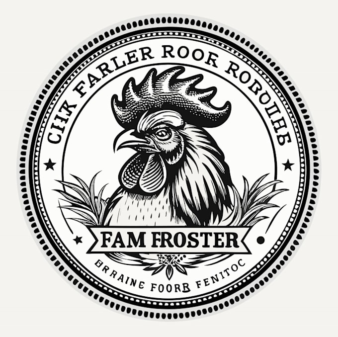 design marvelous rooster logo within 1 day