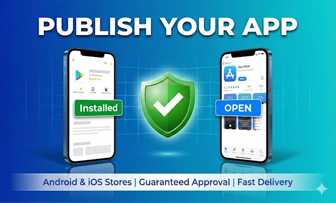 upload your ios and android app with guaranteed approval