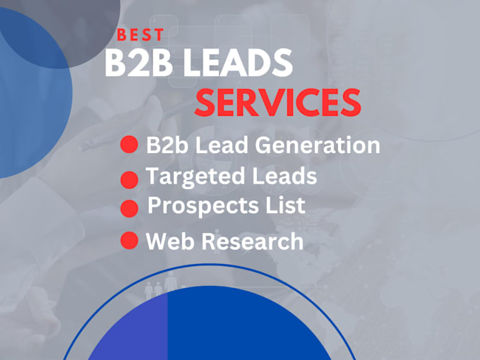 b2b leads generation with decision makers contact info