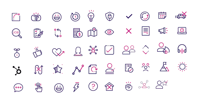Professional stroke icons vectors by Abhaynandwal | Fiverr