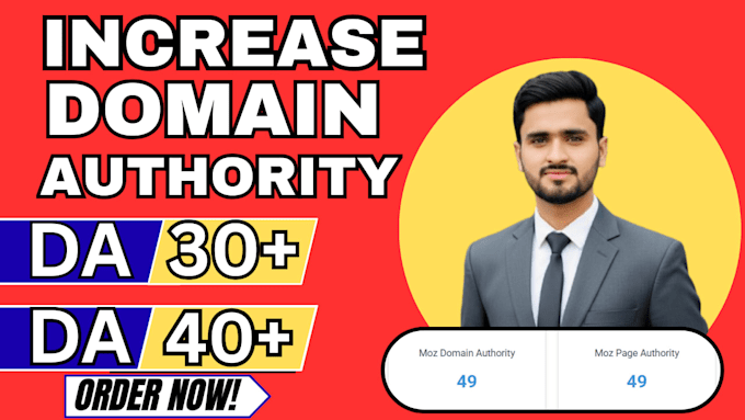 increase domain authority da moz da30 high backlinks