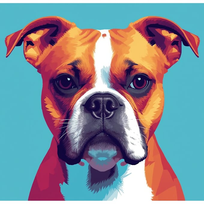 make an awesome pop art wpap pet portrait