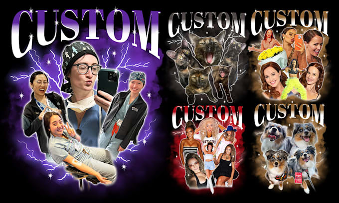 design a custom,bootleg, tee