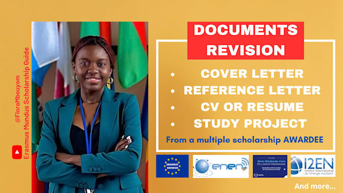 proofread and edit all your scholarship application documents