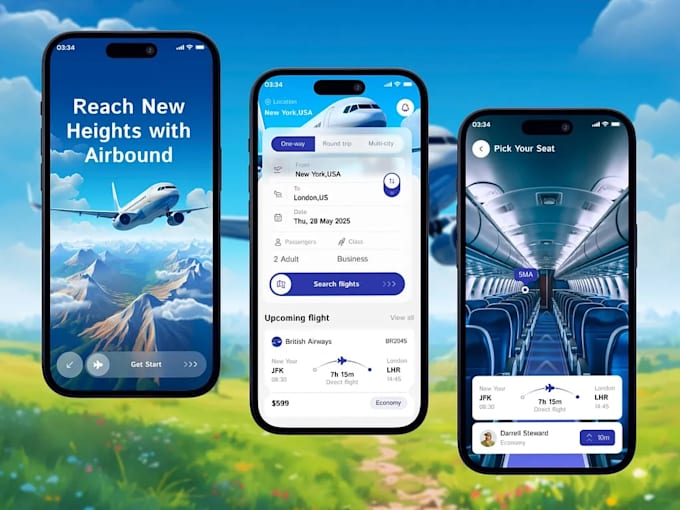 develop hotel booking app, travel booking app, and trip planner app