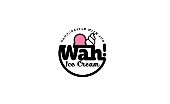 design extraordinary wonderful ice cream logo