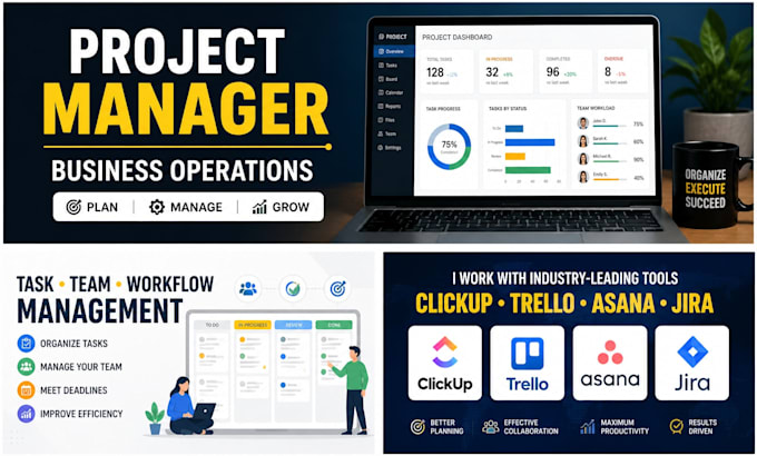 manage your projects and streamline business operations