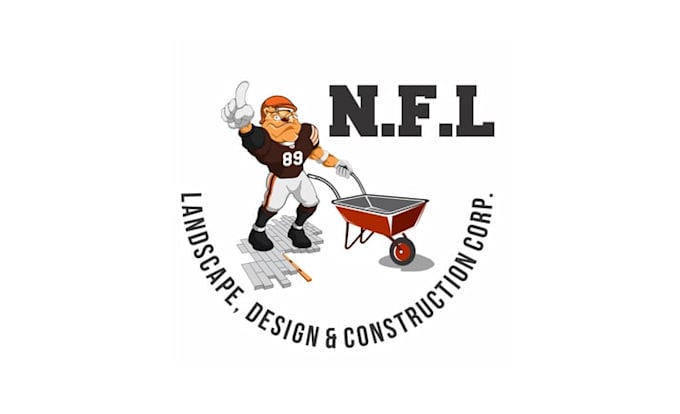 design beautiful landscaping and lawn logo