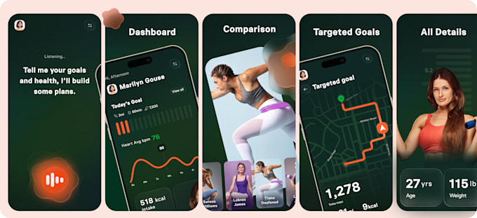 design screenshots for app store and google play store